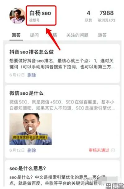 微信问一问是什么、怎么入驻、SEO引流怎么玩 SEO 微信 SEO推广 第7张 (图7)