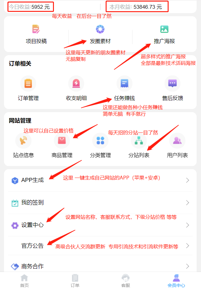 轻度分析开一个虚拟资源站分站如何赚的最快？适合小白宝妈(图8)