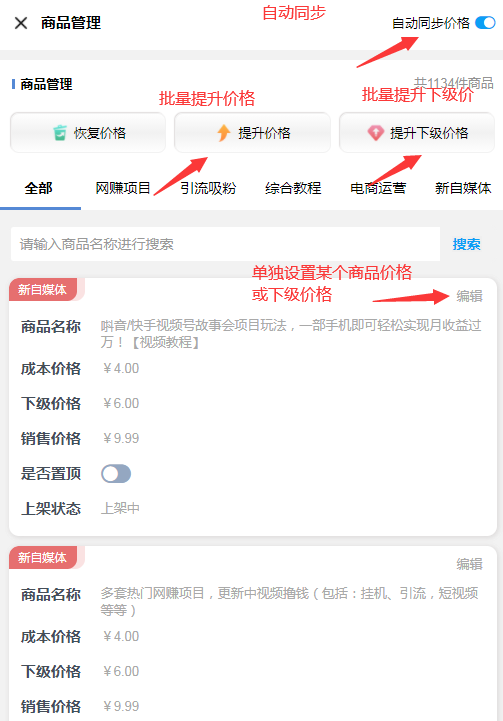 轻度分析开一个虚拟资源站分站如何赚的最快？适合小白宝妈(图9)