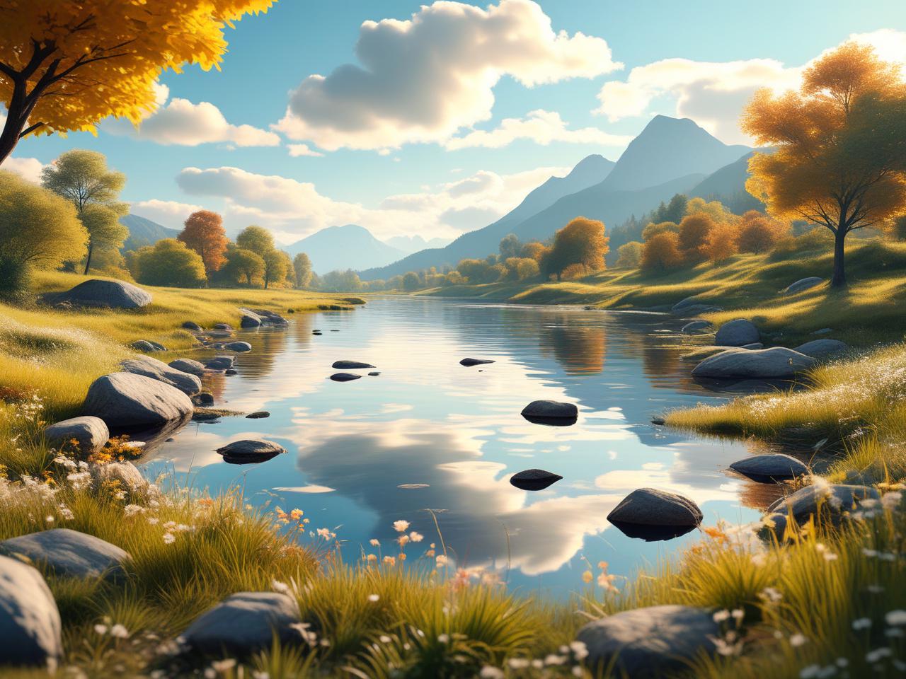 冬韵：雪花轻舞勾勒银白世界，寒风低吟奏响静谧乐章(图1)